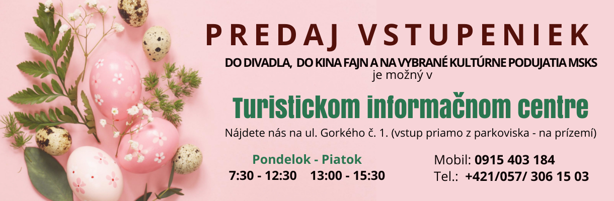 Predaj vstupeniek